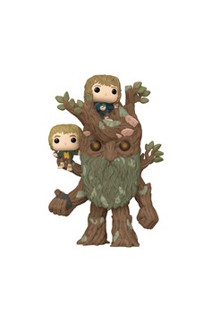 Pop Movies Super Lord of The Rings Treebeard With Merry & Pippin Vinyl Figure