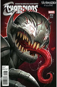 Champions #12 Venomized Ultron Variant Secret Empire (2016)
