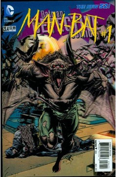 Detective Comics #23.40 Man Bat (2011) 3D Motion Variant Cover
