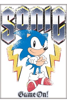 SONIC THE HEDGEHOG MAGNET - GAME ON