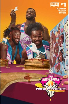 WWE New Day Power of Positivity #1 Cover B Rahzzah (Of 2)