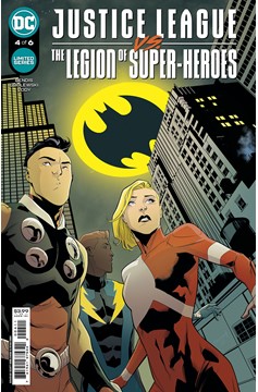 Justice League Vs The Legion of Super-Heroes #4 Cover A Scott Godlewski (Of 6)