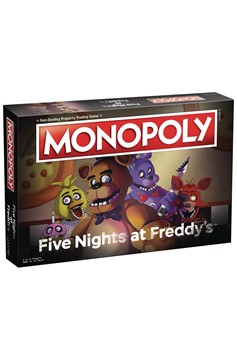 Five Nights at Freddys Monopoly Board Game