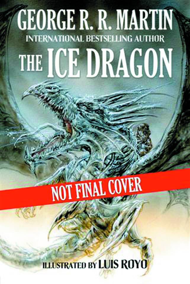 The Ice Dragon by George R. R. Martin, Luis Royo, Hardcover