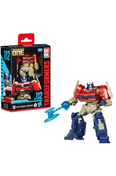 Transformers Studio Series Deluxe Class Transformers One Optimus Prime Action Figure