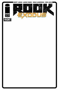 Rook Exodus #1 Cover E Blank Sketch Cover