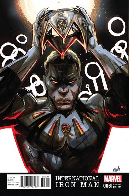 International Iron Man #6 (Visions Black Panther Variant Variant) (2016)