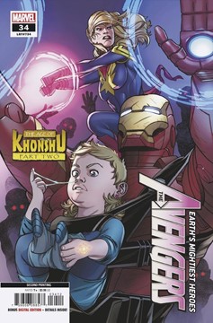 Avengers #34 2nd Printing Garron Variant (2018)