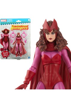 Marvel Legends The West Coast Avengers Retro Scarlet Witch 6-Inch Action Figure