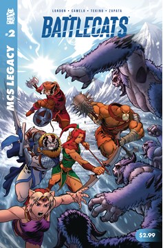 Mad Cave Studios Legacy Battlecats #2 Cover A Camelo