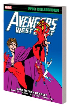 Avengers West Coast Epic Collection Graphic Novel Volume 5 Darker Than Scarlet