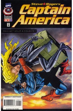 Captain America #452 [Direct Edition] - Fn/Vf 7.0