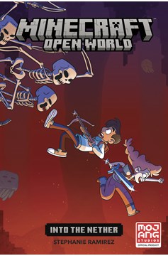 Minecraft Open World Into Nether Graphic Novel