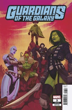 Guardians of the Galaxy #3 1 for 25 Incentive Betsy Cola Variant