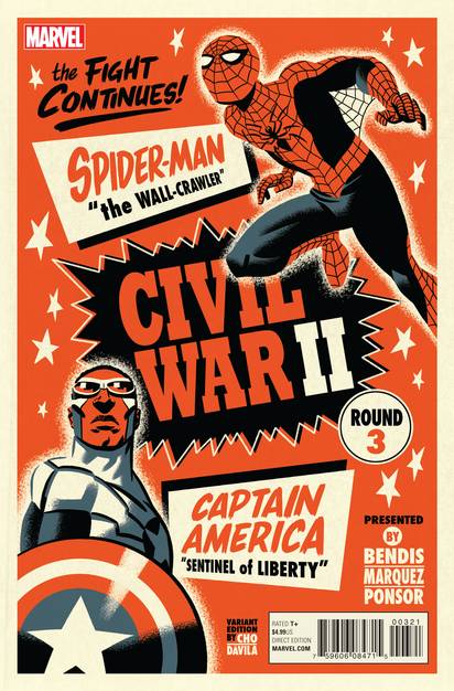 Civil War II #3 (Michael Cho Variant) (2016)