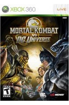 Xbox 360 Xb360 Mortal Kombat Vs Dcu