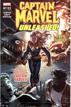 Captain Marvel #22 Clarke Captain Marvel Unleashed Horror Variant (2019)