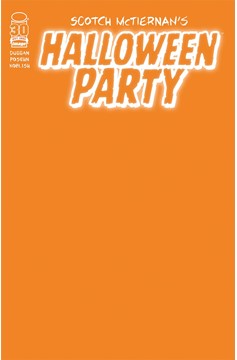 Halloween Party (One-Shot) Cover B Blank Sketch Cover (Mature)