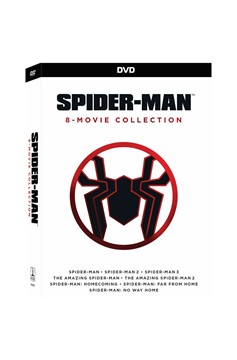 Spider-Man 8 Movie Collection DVD Set