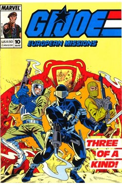 G.I. Joe European Missions #10-Fine (5.5 – 7)