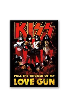 Kiss - Love Gun Magnet