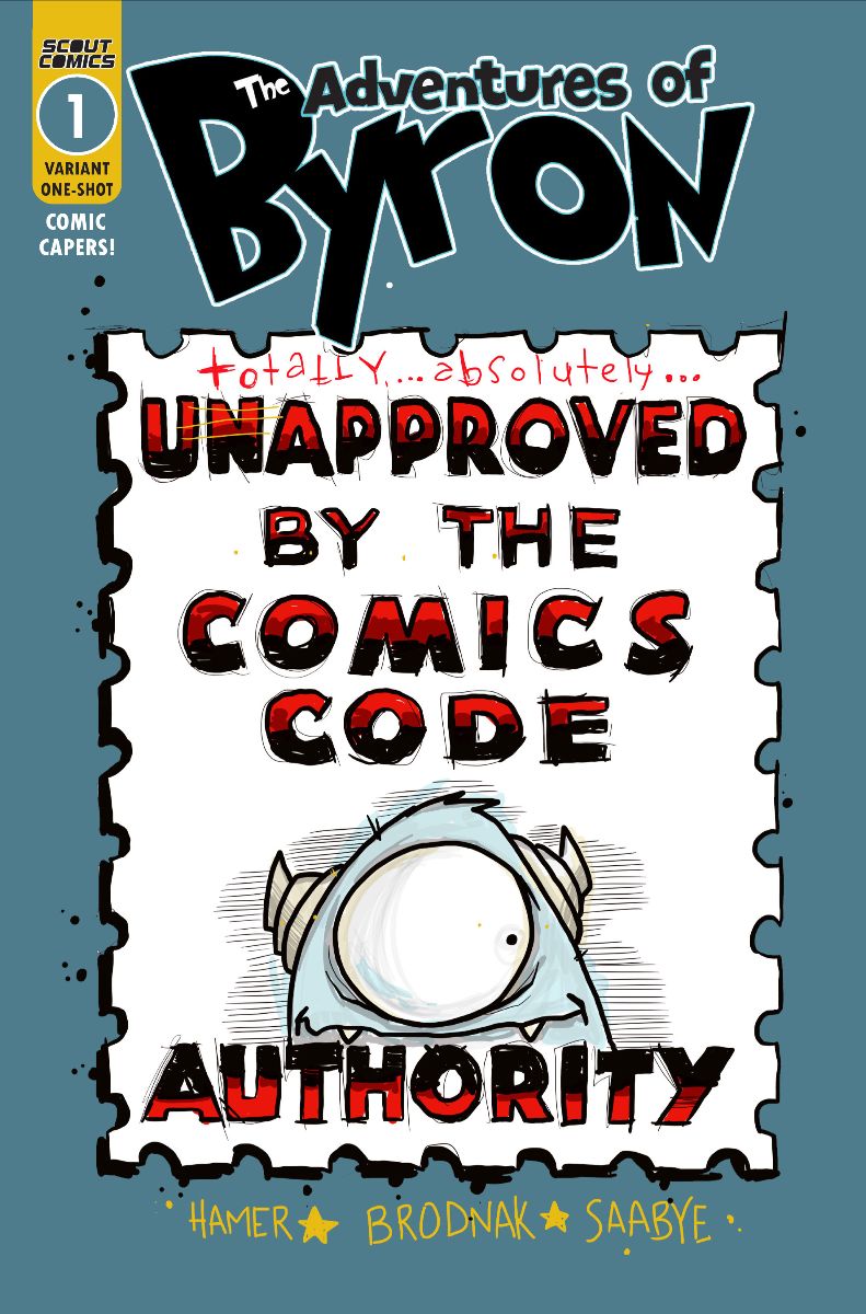 Adventures of Bryon: Comic Capers #1 - Webstore Exclusive Cover