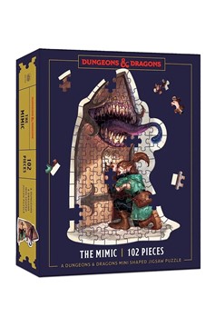 Dungeons & Dragons: Mini Shaped Jigsaw Puzzle: The Mimic Edition