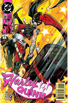 Harley Quinn #24 Cover C Jonboy Meyers 90's Cover Month Card Stock Variant (2021)