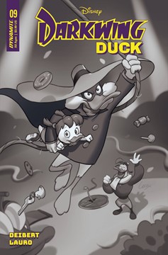 Darkwing Duck #9 Cover G 1 for 10 Incentive Leirix Black & White