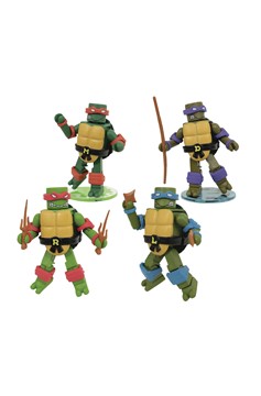 DCD 40th Teenage Mutant Ninja Turtles Retro Minimates Px Box Set