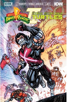 Mighty Morphin Power Rangers Teenage Mutant Ninja Turtles II #4 Cover B Eastman & Williams II (Of 5)