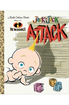 Incredibles Jack-Jack Attack Little Golden Book