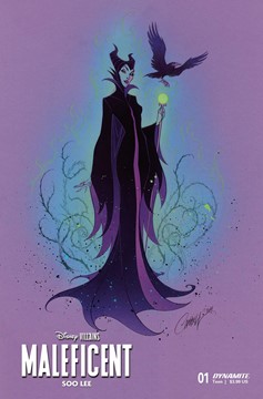 Disney Villains Maleficent #1 Cover V Last Call Campbell Original