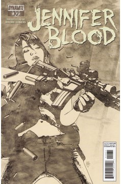 Jennifer Blood #10 [Black & White Retailer Incentive]