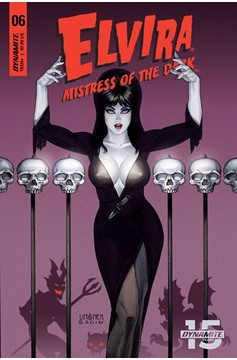 Elvira Mistress of Dark #6 Cover A Linsner
