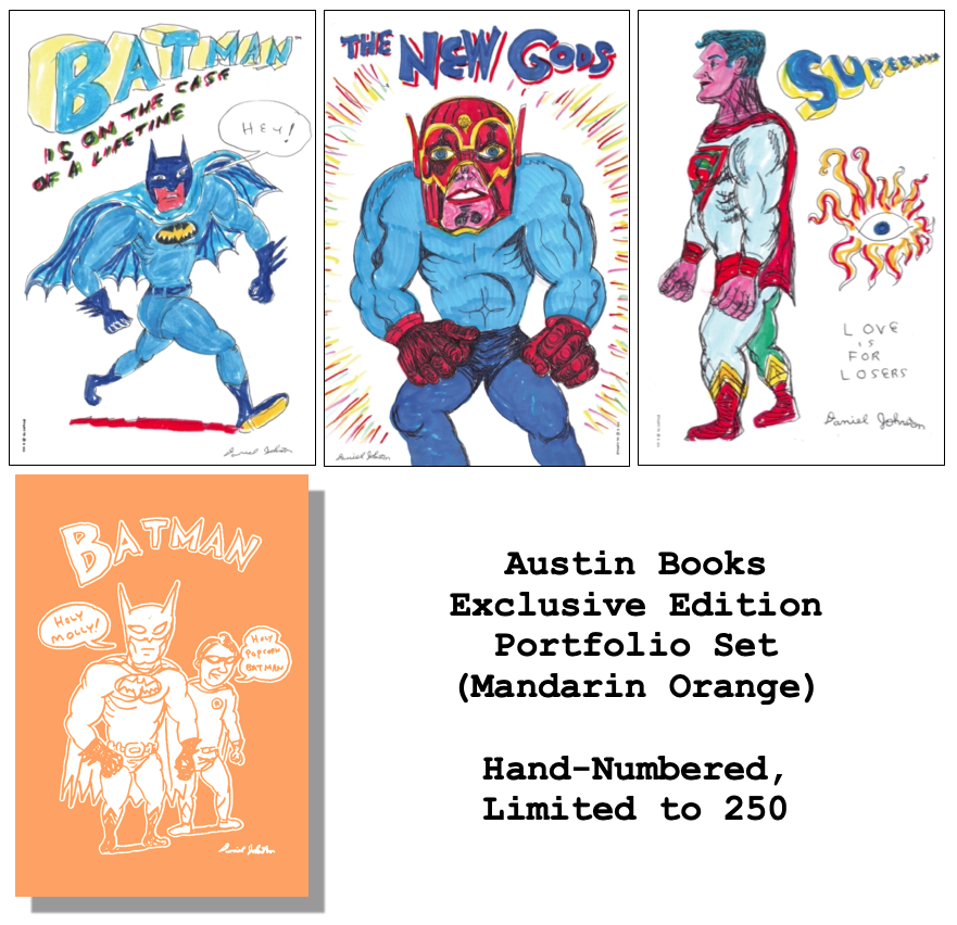 Batman #121 Daniel Johnston Exclusive Portfolio -- Mandarin Orange
