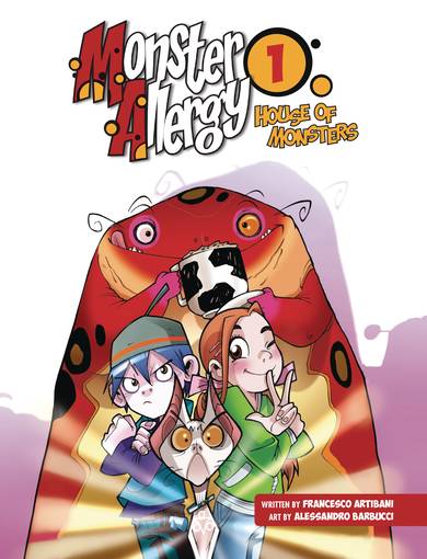 Monster Allergy Graphic Novel Volume 1 House of Monsters