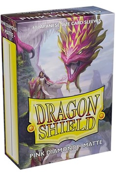Dragons Shield Sleeves: Matte Japanese Pink Diamond (Box of 60)