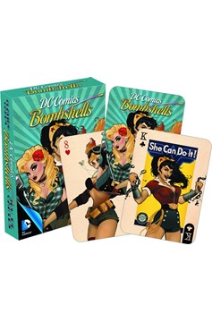 DC Bombshells Playing Cards