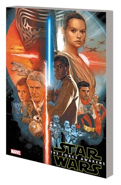 Star Wars Force Awakens Adapatation Graphic Novel