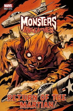 Monsters Unleashed #3 Francavilla 50's Movie Poster Variant