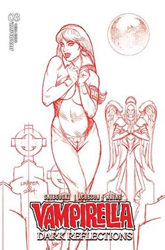 Vampirella Dark Reflections #3 Cover R 11 Copy Last Call Incentive Linsner Red Line Art