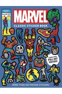 Marvel Classic Sticker Book (2023 Printing)
