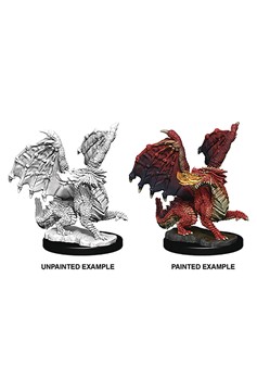 Dungeons & Dragons Nolzur`s Marvelous Unpainted Miniatures: Wave 10 Red Dragon Wyrmling