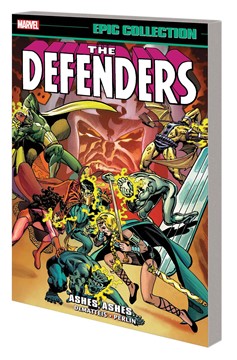 Defenders Epic Collection Graphic Novel Volume 7 Ashes Ashes