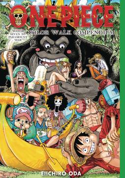 One Piece Color Walk Compendium Hardcover Water 7 Paramount War