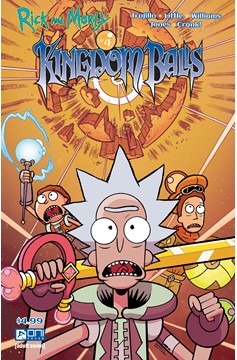 Rick and Morty Kingdom Balls #4 Cover A Jarrett Williams (Of 4)