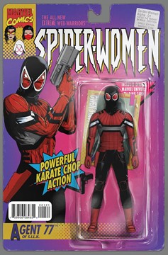 Spider-Woman Alpha #1 Christopher Action Figure Variant
