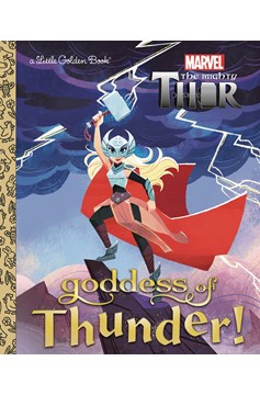 Marvel Thor Goddess of Little Golden Book