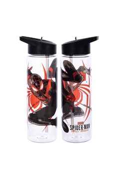 Marvel Spiderman Web Slinging 24 Oz. Single Wall Plastic Water Bottle